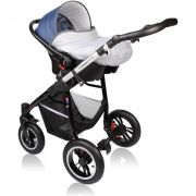 Carucior vessanti crooner prestige 3 in 1 - blue edeedi3in1bb-linennavyblue