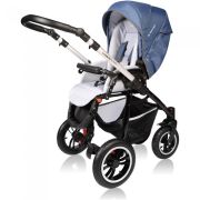 Carucior vessanti crooner prestige 3 in 1 - blue edeedi3in1bb-linennavyblue