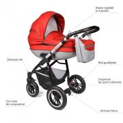 Carucior vessanti crooner prestige 3 in 1 - red edeedi3in1bb-linenred