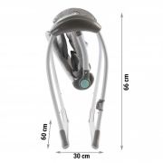 Leagan electric cu muzica ricokids premium 7322 - gri edeedi7322