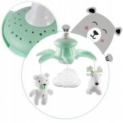 Leagan electric cu muzica ricokids premium 7322 - gri edeedi7322