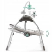 Leagan electric cu muzica ricokids premium 7322 - gri edeedi7322