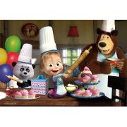 Puzzle - Distractie in bucatarie cu Masha si Ursul (24 piese) EDULS86061