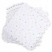 Salteluta de joaca 150 x 150 cm ricokids 7496 - gri cu stelute edeedi7496