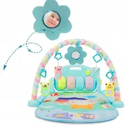 Salteluta de joaca cu pian ricokids 7314 - albastru edeedi7314