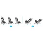Scaun auto 0-36 kg cu isofix ricokids stigo - alb - gri edeedi7121