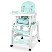 Scaun de masa 5 in 1 ricokids sinco - turcoaz edeedi7092