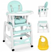 Scaun de masa 5 in 1 ricokids sinco - turcoaz edeedi7092