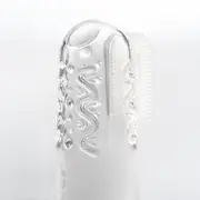 Periuta de dinti din silicon pentru folosire pe deget, 2 bucati,  REER 79249