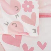 Set de pat 2 piese pentru bebelusi Comfi-Dreams Lovebirds 843022