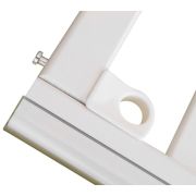 Treppy patut co-sleeping 120x60 cu laterala culisanta si roti dreamy plus alb lvtktrp1136-white
