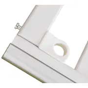 Treppy patut co-sleeping 120x60 cu laterala culisanta si roti dreamy plus alb lvtktrp1136-white