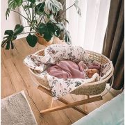Cosulet bebe pentru dormit handmade din material ecologic Ahoj Baby natur include stand LVTK5907443677293-5907443677484