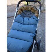 Springos - sac iarna carucior cu blanita detasabila mevis delux albastru lvtksb001