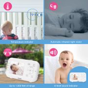 Vtech - Videointerfon digital bidirectional 2.8 inch VM3255 cu melodii si infrarosu LVTKVM3255