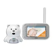 Vtech - videointerfon digital bidirectional 4,3 inch bm4200, include melodii si termometru lvtkbm4200