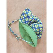 Iplay - palarie soare copii cu doua fete green squares 2-4 ani upf50+ lvtk79715494853gs