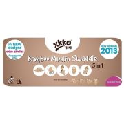 Muselina din bambus 120x120cm Lemon XKKO BBKXKK_BMB120002