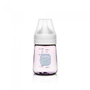 Biberon anticolici premium cu tetina s, bleu (160 ml)