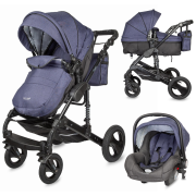 Carucior 3 in 1 transformabil coccolle oppa albastru smb338061430