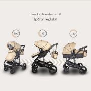 Carucior 3 in 1 transformabil coccolle oppa albastru smb338061430