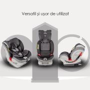 Scaun auto cu isofix grupa 0-36 kg coccolle cressida raven gray smb320084662