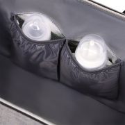 Lionelo - Geanta pentru mamici Ida Cu multiple compartimente, Gri BYNLO-IDA_GREY_CONCRETE