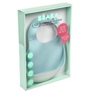 Set 2 Bavete silicon Beaba Airy Green/Light Grey ERFB913509