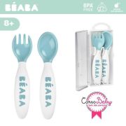 Set lingurita si furculita ergonomica - Bleu ERF3384349133986