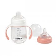 Biberon de Invatare 2 in 1 - Roz ERF3384349134785
