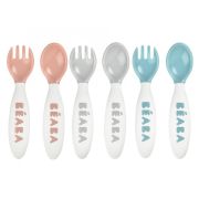 Set 6 lingurite si 4 furculite - Blue ERF3384349134716