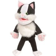 Marioneta de mana Pisica Fiesta Crafts FCT-3036 BBJFCT-3036_Negru