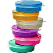 Plastilina saltareata cu sclipici Moses MS38122 BBJMS38122_Galben