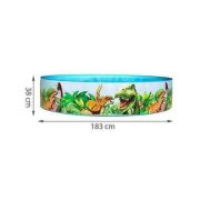 Piscina Bestway Dino din PVC, Diametru 183 cm Bestway MY17690 BBJMY17690_Initiala
