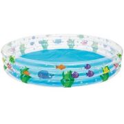Piscina gonflabila cu 3 inele Pestisori 188 x 33 cm Bestway MY17686 BBJMY17686_Albastru