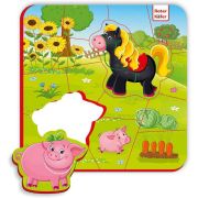 Puzzle magnetic Ferma Calut si Purcelusi Roter Kafer RK5010-08 BBJRK5010-08_Initiala