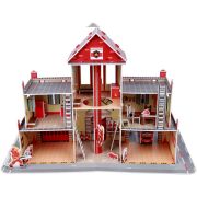 Set constructie puzzle 3D -  Statie de pompieri Fiesta Crafts FCT-3047 BBJFCT-3047_Initiala