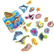 Set magnetic Animale Marine cu Plansa magnetica inclusa, 21 piese Roter Kafer RK2090-05 BBJRK2090-05_Initiala