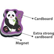 Set magnetic Animale de la Zoo cu Plansa magnetica inclusa, 19 piese Roter Kafer RK2090-02 BBJRK2090-02_Initiala