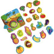 Set magnetic Fructe si Legume cu Plansa magnetica inclusa, 24 piese Roter Kafer RK2090-06 BBJRK2090-06_Initiala