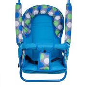 Leagan pentru copii, Top Kids, cu spatar reglabil, Blue Dots KRT4117ATH3BD