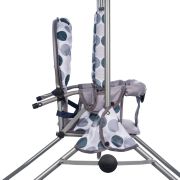 Leagan pentru copii, Top Kids, cu spatar reglabil, Grey Dots KRT4117ATH3GD