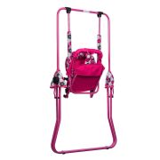 Leagan pentru copii, Top Kids, cu spatar reglabil, Pink Flowers KRT4117ATH3PF