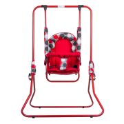 Leagan pentru copii, Top Kids, cu spatar reglabil, Red Dots KRT4117ATH3RD