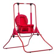 Leagan pentru copii, Top Kids, pentru interior si exterior, Red Mini KRT4100ATH2RM