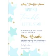 Invitatie de botez Stelute - SHYFL007