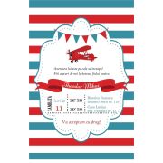 Invitatie de botez Airplane - SHYFL032