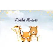 Place card Animalute - SHYFL044