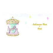 Place card Carusel - SHYFL046