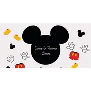 Place card Mickey Mouse - SHYFL049